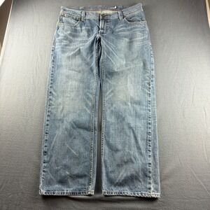 Vintage Levis Silvertab Jeans Men's 38x32 (Fits 40x32) Blue Loose Fit Baggy Y2K